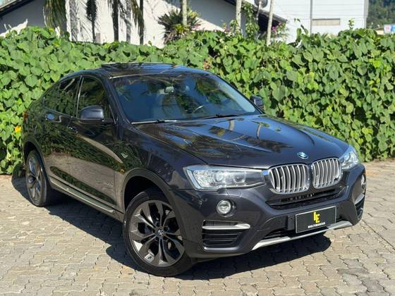 BMW X4 2.0 28I X LINE 4X4 16V TURBO GASOLINA 4P AUTOMÁTICO BMW X4 2.0 28I X LINE 4X4 16V TURBO GASOLINA 4P AUTOMÁTICO